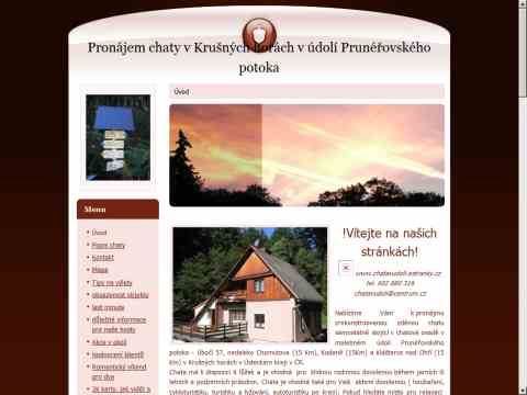 Nhled www strnek http://www.chatavudoli.estranky.cz