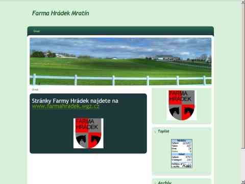 Nhled www strnek http://www.farma-hradek.cz