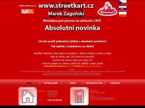 Nhled www strnek http://www.streetkart.cz