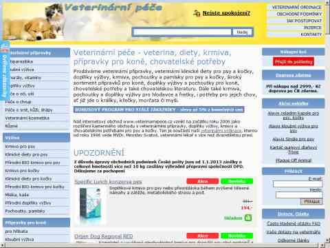 Nhled www strnek http://www.veterinarnipece.cz/