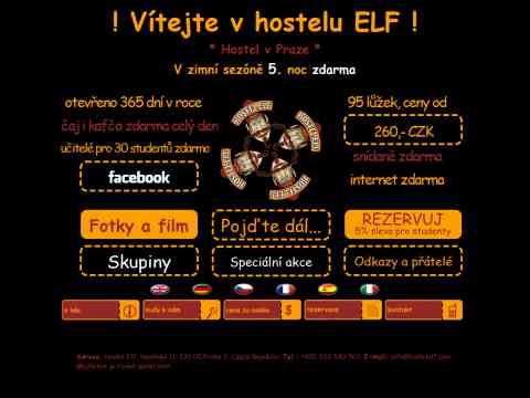 Nhled www strnek http://www.hostelelf.com/index_cz.htm