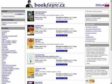 Nhled www strnek http://www.bookfayre.cz