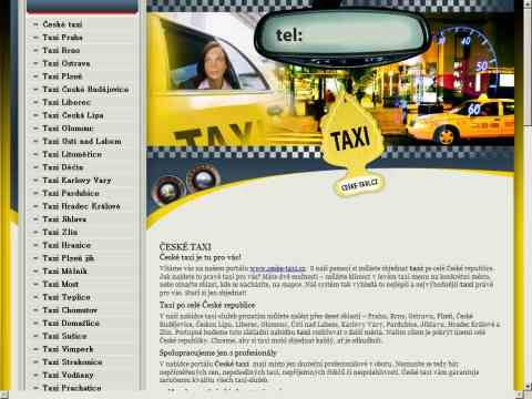 Nhled www strnek http://www.ceske-taxi.cz