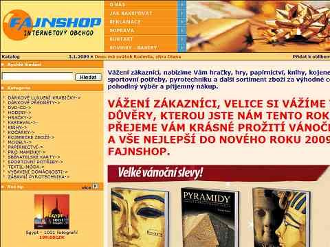 Nhled www strnek http://www.fajnshop.cz/shop/catalog/index.php
