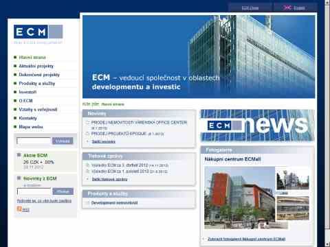 Nhled www strnek http://www.ecm.cz/