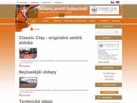 Nhled www strnek http://www.classicclay.cz