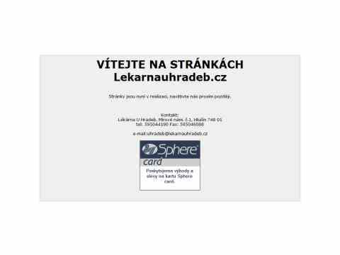 Nhled www strnek http://www.lekarnauhradeb.cz