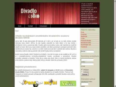 Nhled www strnek http://www.divadlo-okko.cz