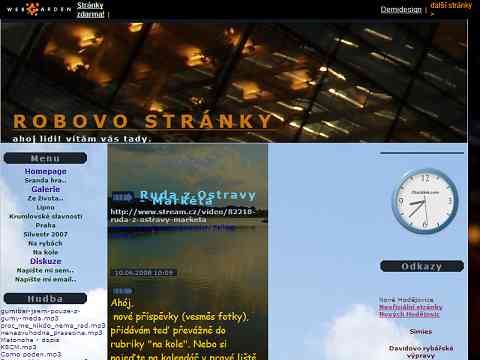 Nhled www strnek http://www.robo22.webgarden.cz