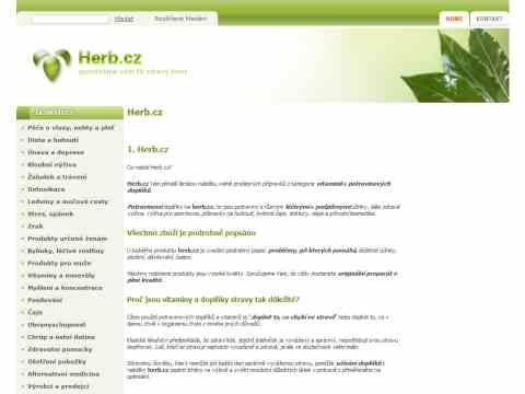 Nhled www strnek http://www.herb.cz