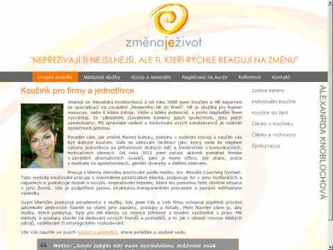 Nhled www strnek http://www.zmenajezivot.cz