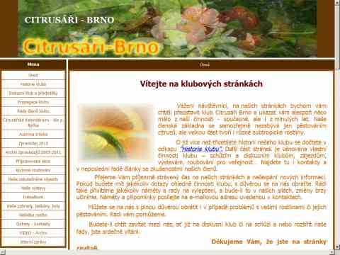 Nhled www strnek http://www.citrusari-brno.estranky.cz