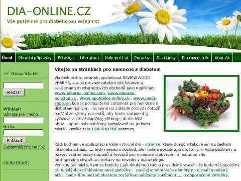 Nhled www strnek http://www.dia-online.cz