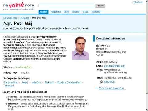 Nhled www strnek http://www.petrmaj.cz/