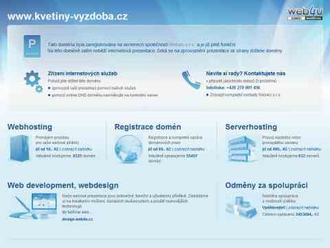 Nhled www strnek http://www.kvetiny-vyzdoba.cz