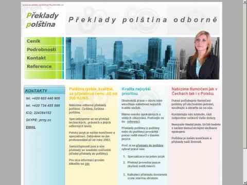 Nhled www strnek http://www.preklady-polstina.unas.cz