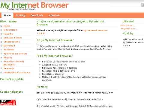 Nhled www strnek http://myinternetbrowser.czechian.net/