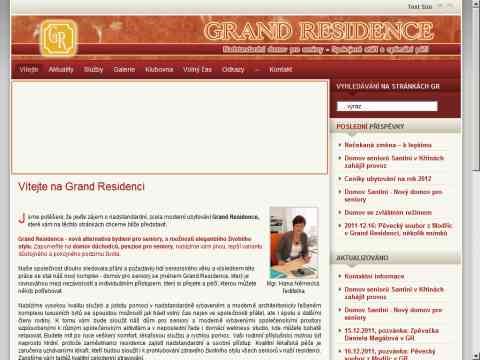 Nhled www strnek http://www.grandresidence.cz/