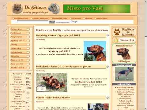 Nhled www strnek http://www.dogsite.cz