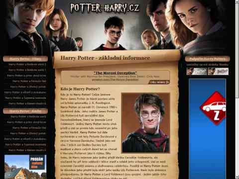 Nhled www strnek http://www.potter-harry.cz/