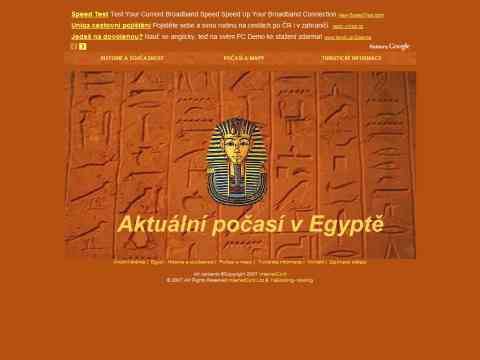 Nhled www strnek http://www.pocasiegypt.cz