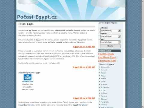 Nhled www strnek http://www.pocasi-egypt.cz/