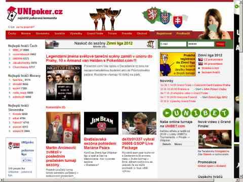 Nhled www strnek http://www.unipoker.cz