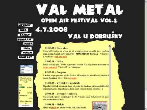 Nhled www strnek http://www.valmetalfest.wz.cz