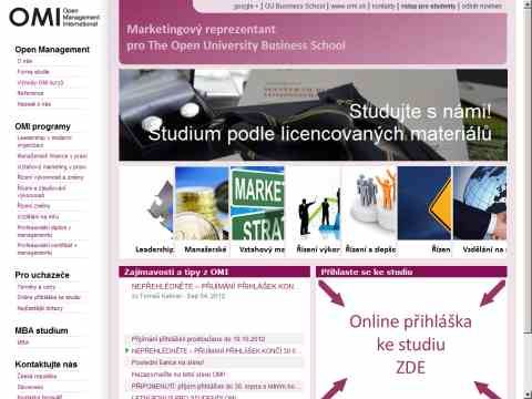 Nhled www strnek http://www.openmanagement.cz