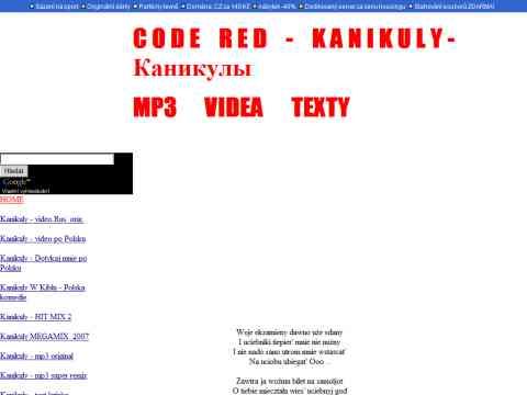 Nhled www strnek http://www.kanikuly.ic.cz