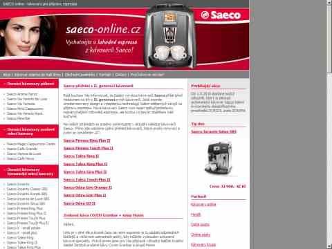 Nhled www strnek http://www.saeco-online.cz