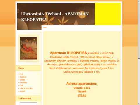 Nhled www strnek http://www.apartmankleopatra.estranky.cz