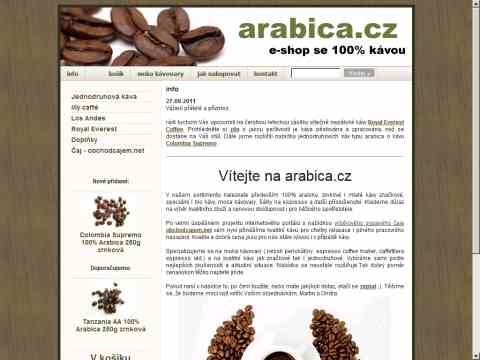 Nhled www strnek http://www.arabica.cz/