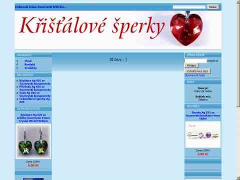 Nhled www strnek http://www.kristalove-sperky.cz