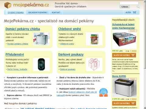 Nhled www strnek http://www.mojepekarna.cz