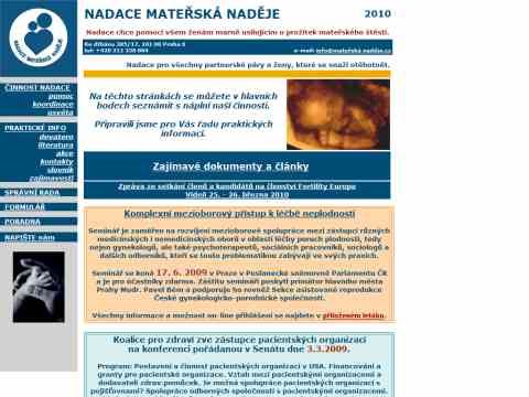 Nhled www strnek http://www.materska-nadeje.cz