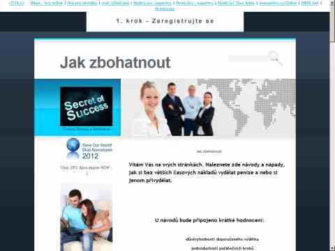 Nhled www strnek http://www.jak-zbohatnout.estranky.cz