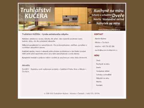 Nhled www strnek http://www.truhlarstvi-kucera.ic.cz
