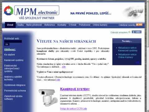 Nhled www strnek http://www.mpm-electronic.cz/