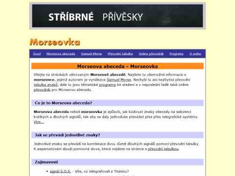 Nhled www strnek http://morseovka.pitevna.cz