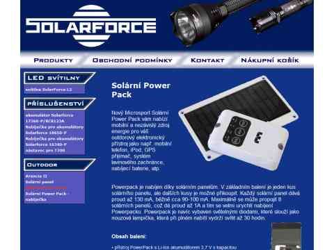 Nhled www strnek http://www.solarforce.cz