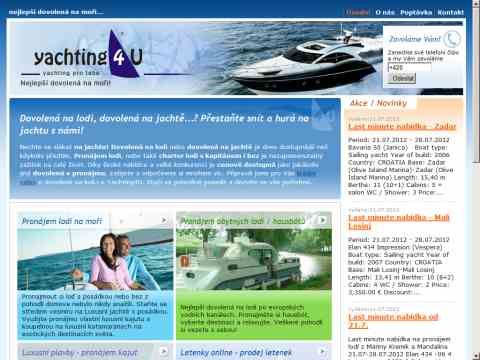 Nhled www strnek http://www.yachting4u.cz