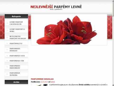 Nhled www strnek http://www.parfemy-benet.cz