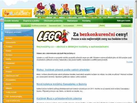 Nhled www strnek http://www.nej-kocarky.cz