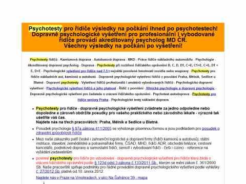 Nhled www strnek http://psychotesty.psychology.cz