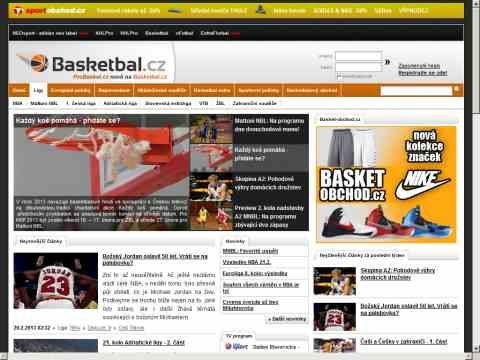 Nhled www strnek http://www.probasket.cz