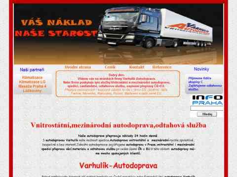 Nhled www strnek http://autodoprava-varhulik.wz.cz