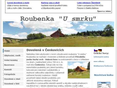 Nhled www strnek http://ubytovanivcenkovicich.sweb.cz/