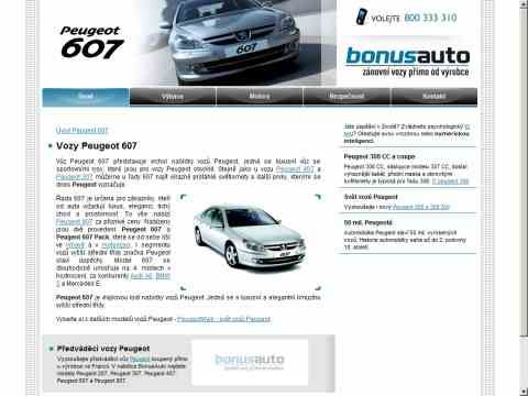 Nhled www strnek http://www.peugeot607.cz/