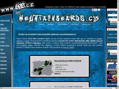 Nhled www strnek http://www.mountainboards.cz